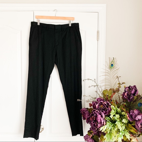 C2 by Calibrate Other - Men’s 34 inch Wool Calibrate Slim Fit Dress Pants